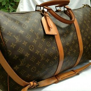 Authentic Louis Vuitton Keepall Bandoulière 55cm